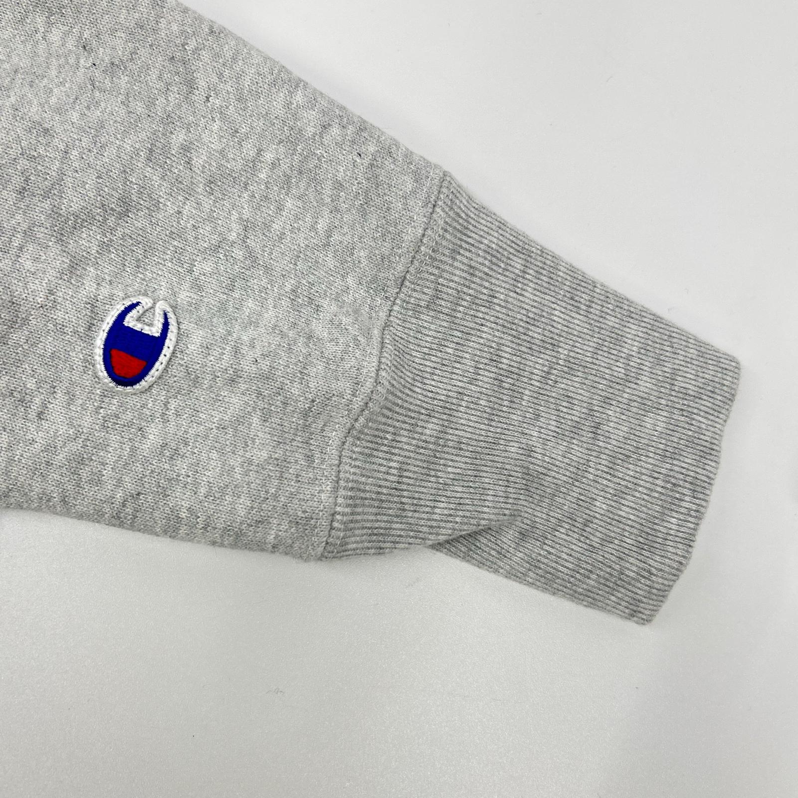 Champion チャンピオン C3-A120 グレー REVERSE WEAVE SNAP HOODED SWEATSHIRT スナップフーディ トップス