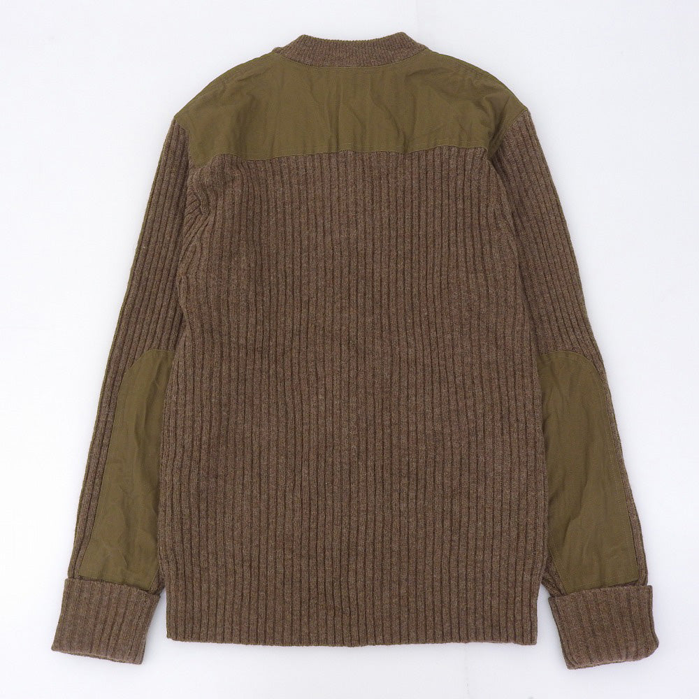 L.L.Bean エルエルビーン コマンドセーター メリノウール100% ヘンリーネックニット トップス メンズ ブラウン M-REG 228198 トップス