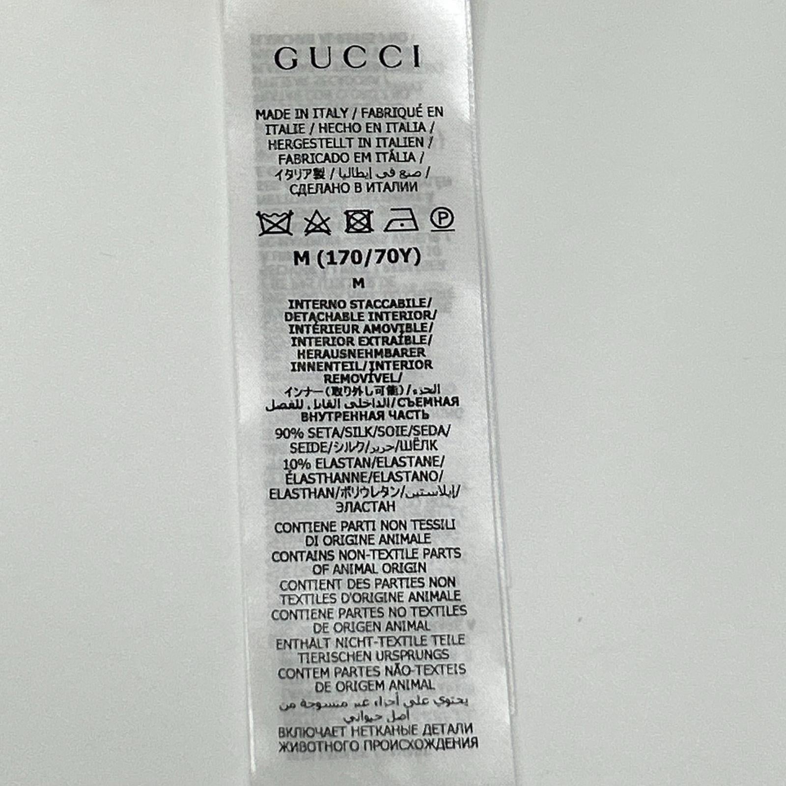 GUCCI グッチ ×アディダス 702874 XKCF8 アイボリー コットン 3ストライプ プリーツニットスカート スカート