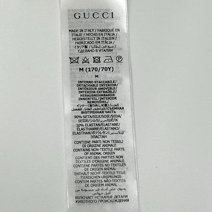 GUCCI グッチ ×アディダス 702874 XKCF8 アイボリー コットン 3ストライプ プリーツニットスカート スカート