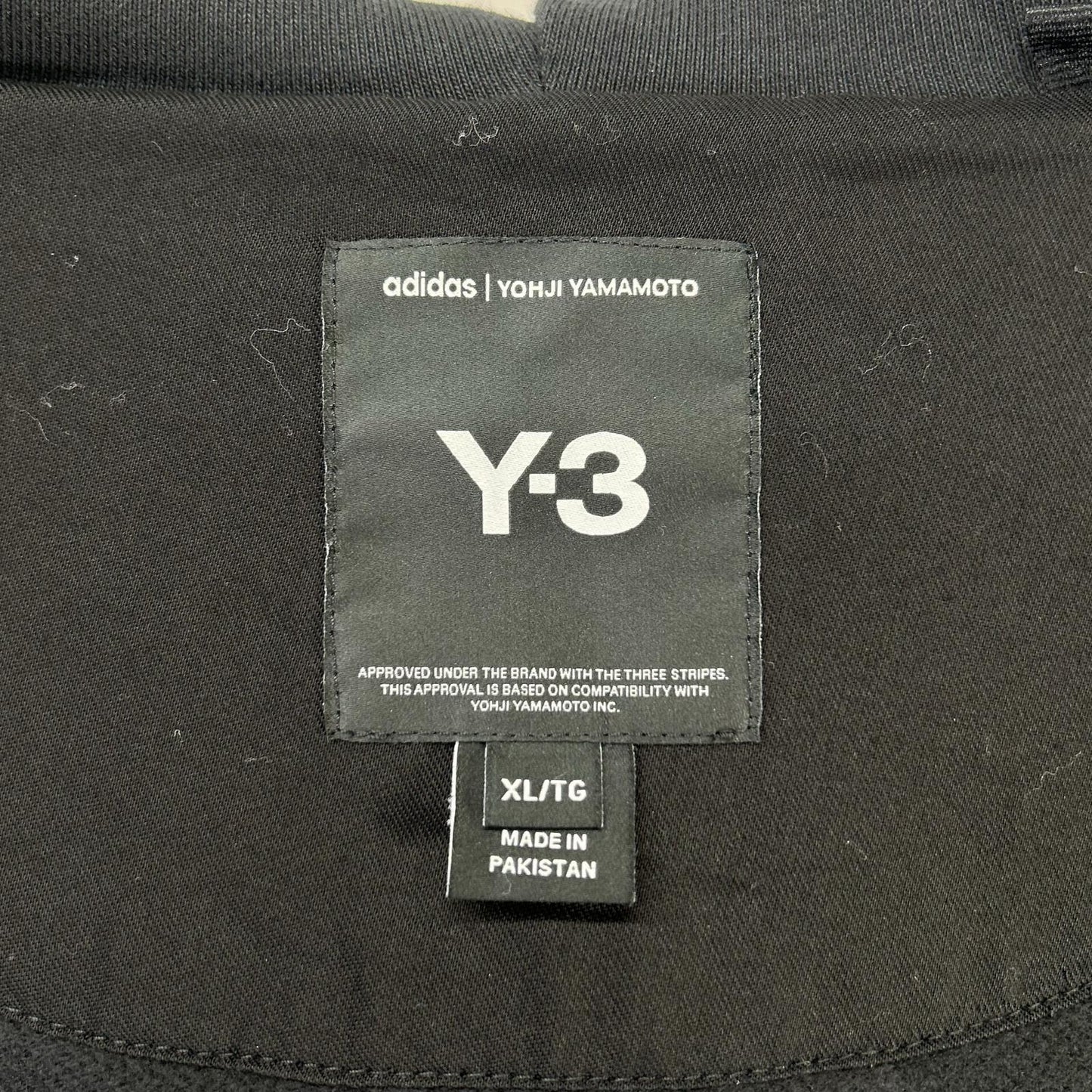 Y-3 ワイスリー KA3107 25年製 ブラック Brushed Terry Zip Hoodie ブラッシュドテリー ジップフーディー ジャケット