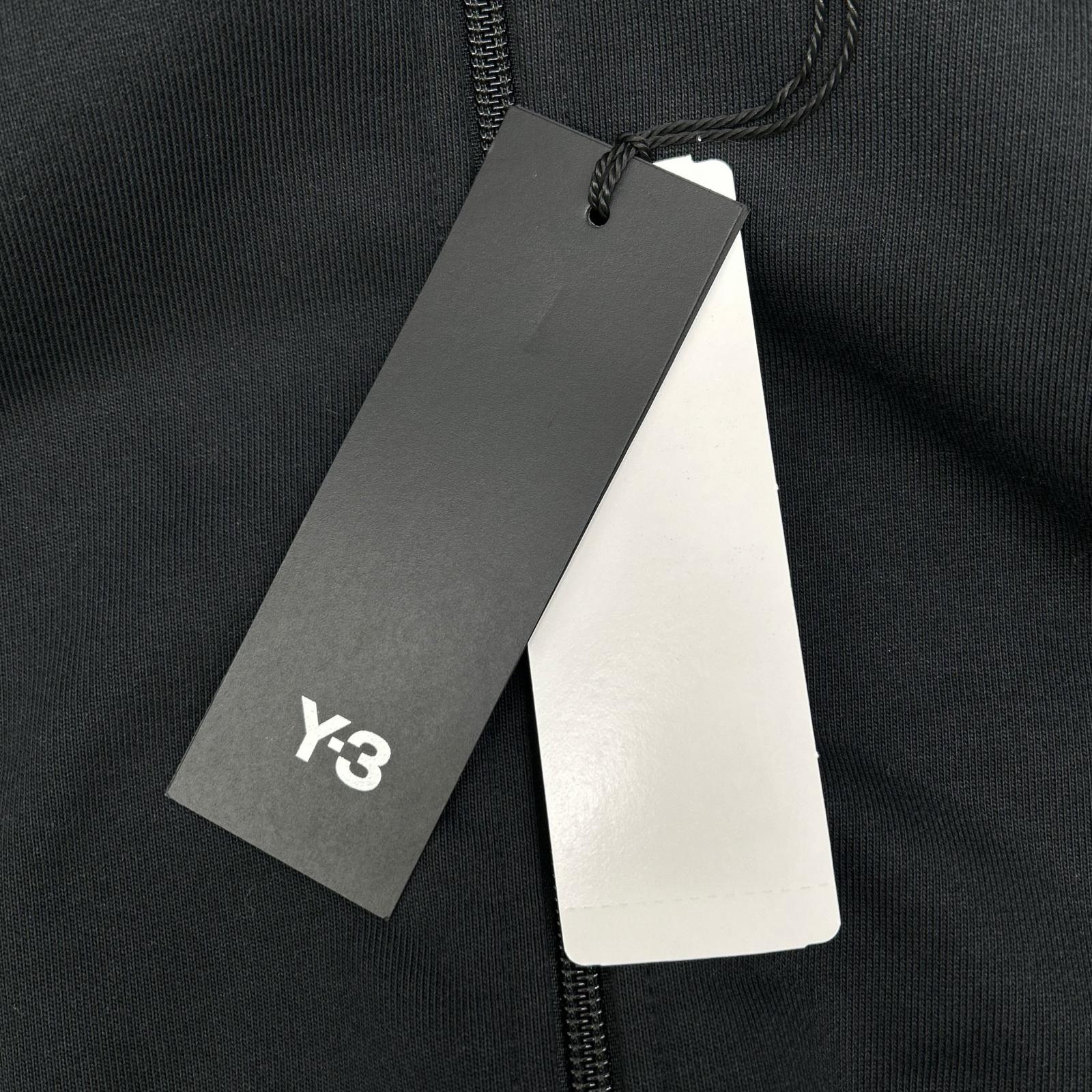Y-3 ワイスリー KA3107 25年製 ブラック Brushed Terry Zip Hoodie ブラッシュドテリー ジップフーディー ジャケット