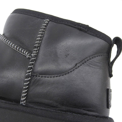 UGG アグ Classic Ultra Mini LTHR Regen リゲンブーツ シューズ メンズ レザー ブラック 29cm 1158191 シューズ