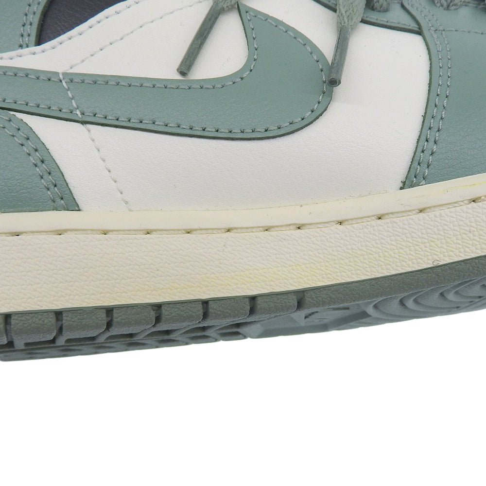 NIKE ナイキ 新品同様 JADE SMOKE グリーン AIR JORDAN 1 MID シューズ メンズ セイル/ジェイドスモーク 29cm BQ6472-130 シューズ