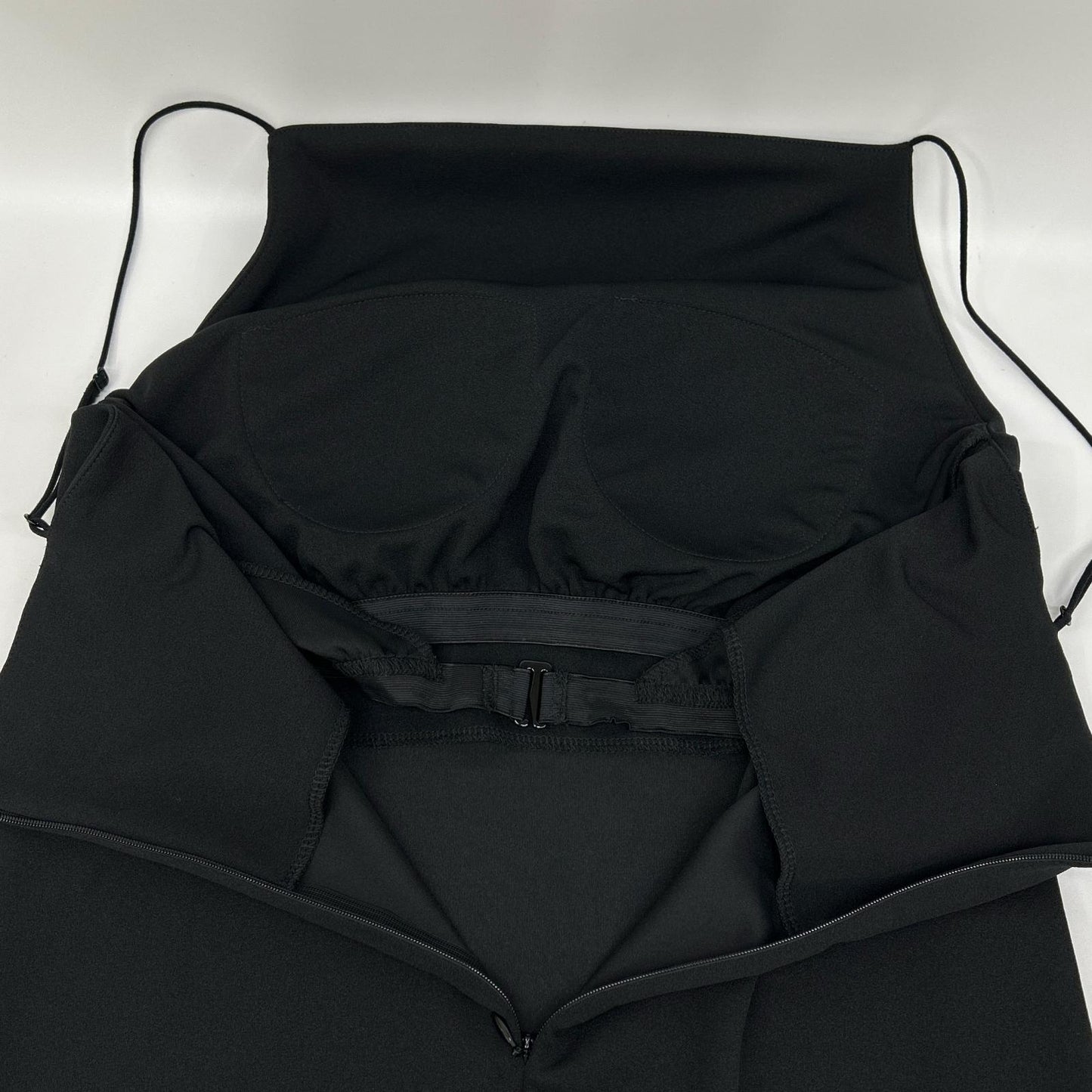 Whim Gazette ウィムガゼット 25SS ブラック カットジョーゼットワンピース ワンピース
