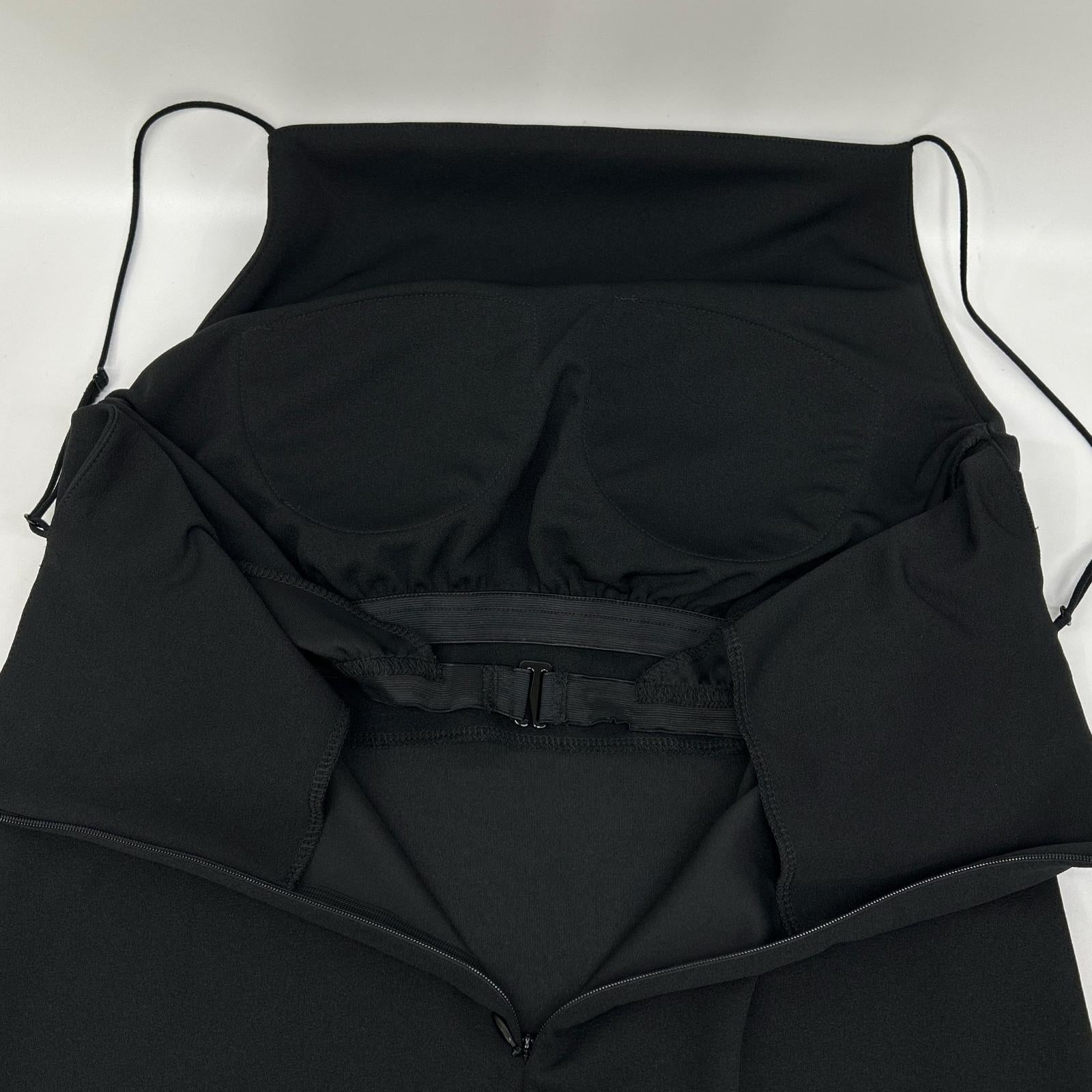 Whim Gazette ウィムガゼット 25SS ブラック カットジョーゼットワンピース ワンピース
