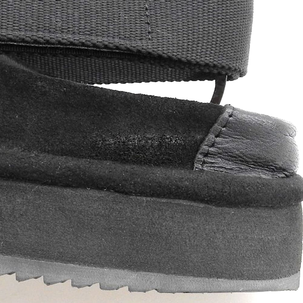 SHAKA シャカ モック ミュール タッセル スエード MOC MULE TASSEL SUEDE ミュールサンダル シューズ メンズ ブラック 27cm シューズ