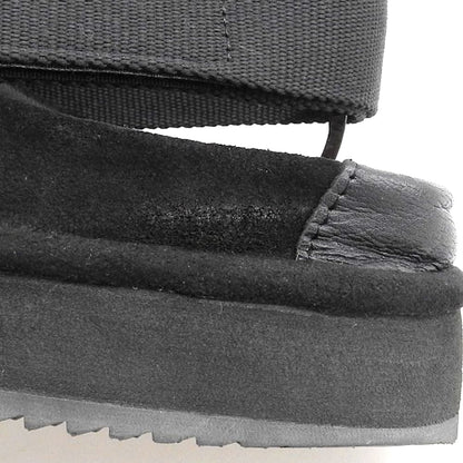 SHAKA シャカ モック ミュール タッセル スエード MOC MULE TASSEL SUEDE ミュールサンダル シューズ メンズ ブラック 27cm シューズ
