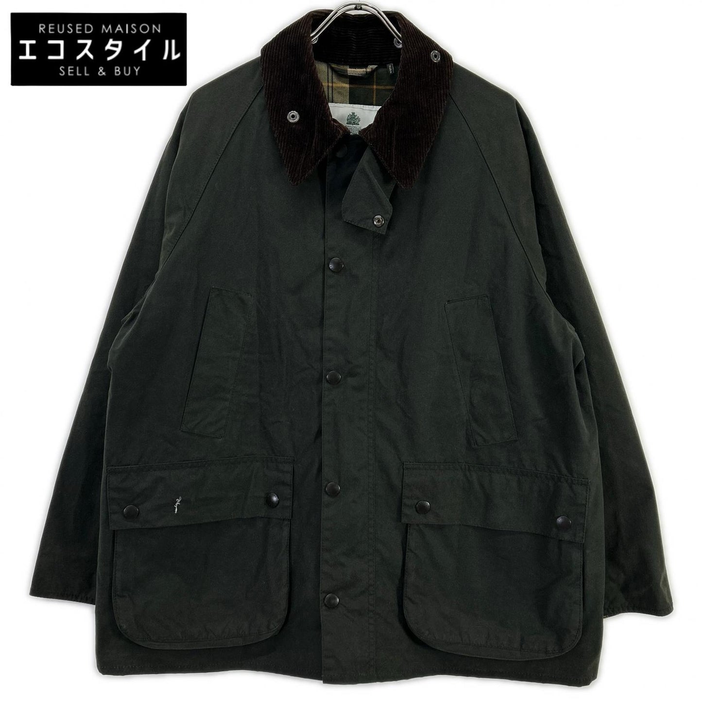 Barbour バブアー 2102068 カーキ OVERSIZE WAX BEDALE/オーバーサイズ ワックス ビデイルジャケット ジャケット