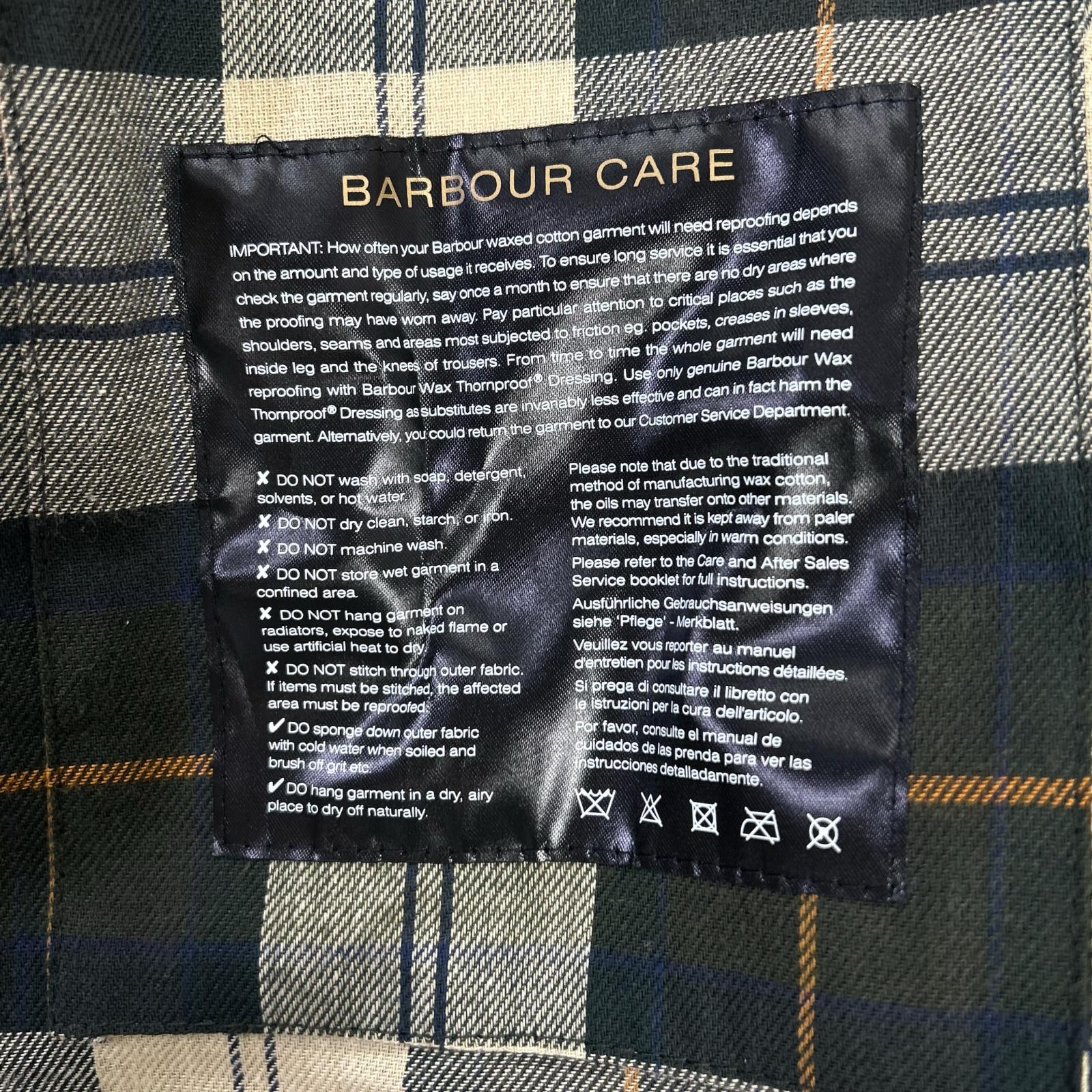 Barbour バブアー 2102068 カーキ OVERSIZE WAX BEDALE/オーバーサイズ ワックス ビデイルジャケット ジャケット