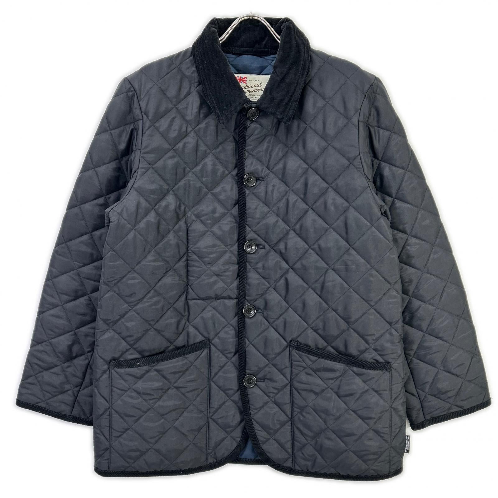 TRADITIONAL WEATHERWEAR トラディショナルウェザーウェア G232APQCO0326AA ブラック コーデュロイカラー キルティングジャケット ジャケット