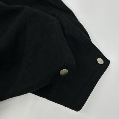 FOLL フォル 24年製 24-011-684-0006-3-0 ブラック cocoon moleskin ユーティリティ ジャケット ジャケット