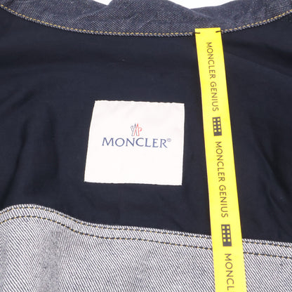 MONCLER モンクレール GENIUS x MERCEDES-BENZ BY NIGO 新品同様 25SS NEPIT JACKET ロゴ刺繍 ウォッシュドデニムジャケット ジャケット