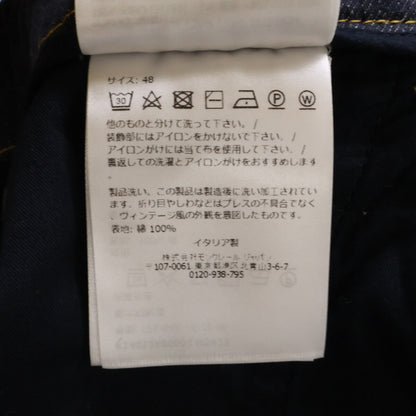 MONCLER モンクレール GENIUS 3 ジーニアス3 x MERCEDES-BENZ BY NIGO【新品同様/24年製】K14012A00002 PANTALONE ロゴ刺繍 ジップフライ デニムパンツ ボトムス