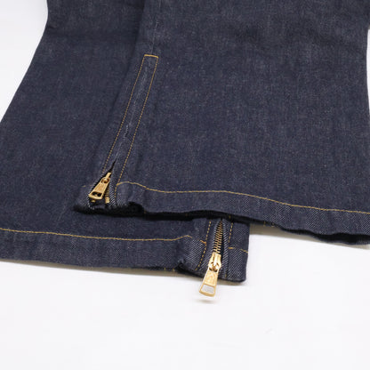 MONCLER モンクレール GENIUS 3 ジーニアス3 x MERCEDES-BENZ BY NIGO【新品同様/24年製】K14012A00002 PANTALONE ロゴ刺繍 ジップフライ デニムパンツ ボトムス