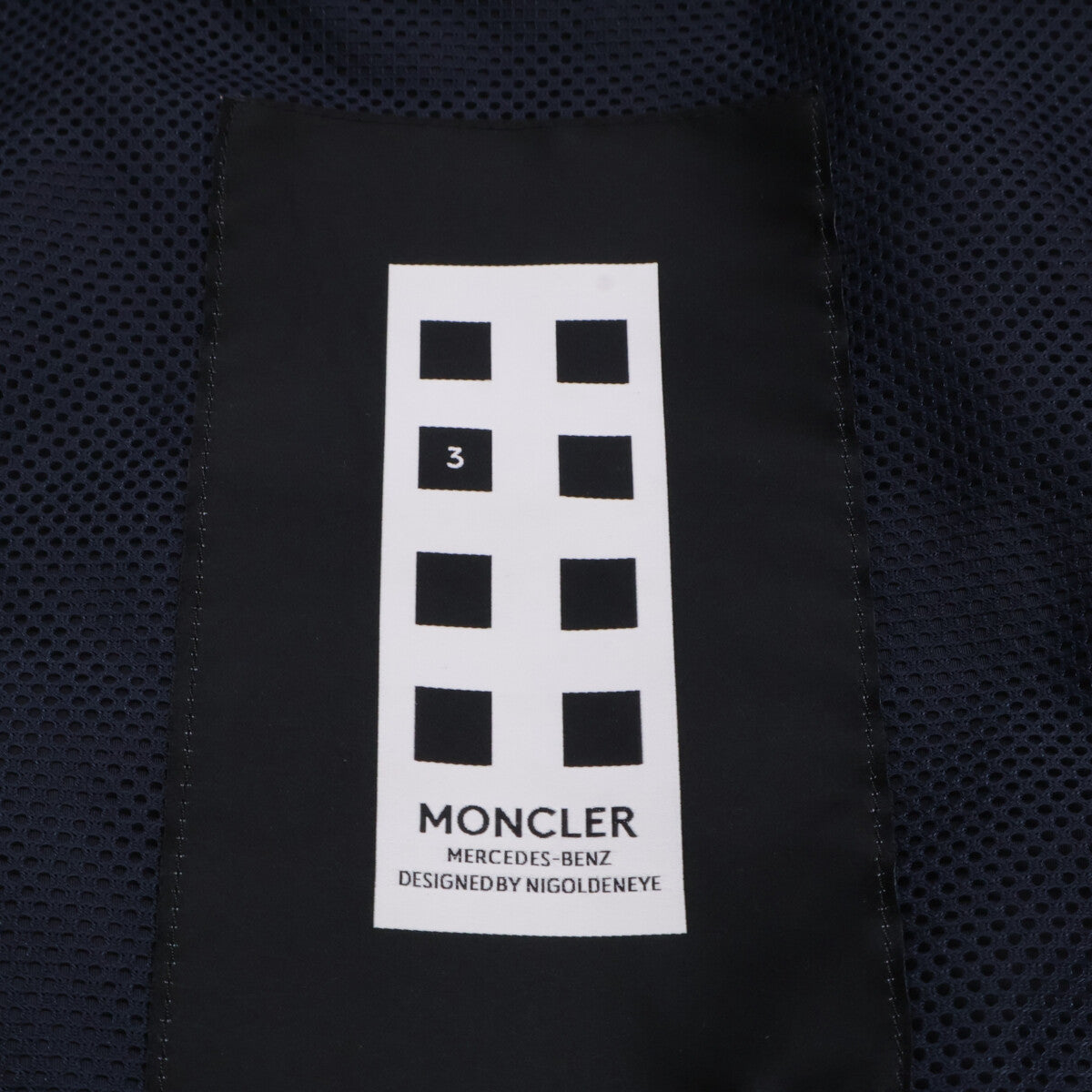 MONCLER モンクレール GENIUS 3 ジーニアス3 x MERCEDES-BENZ BY NIGO【新品同様/24年製】SOPDU JACKET バックプリント テクニカルナイロンジャケット ジャケット