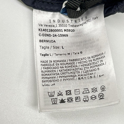 MONCLER モンクレール 【GENIUS】×MERCEDES-BENZ BY NIGO 25SS BERMUDA ダークネイビー カーゴポケット テクニカルナイロンショーツ ボトムス