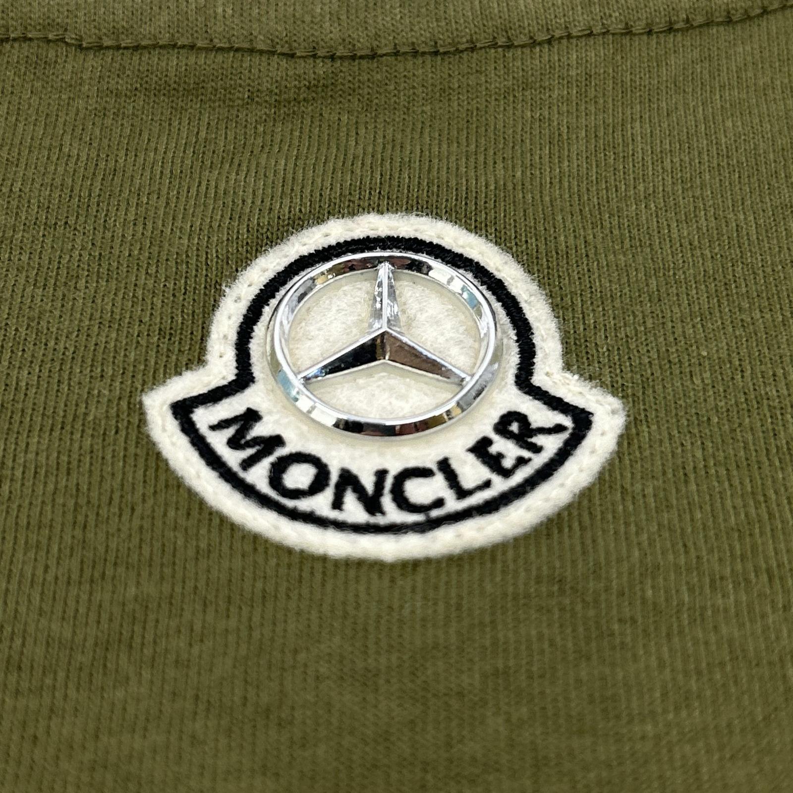 MONCLER モンクレール 【GENIUS】×MERCEDES-BENZ BY NIGO 25SS SS T-SHIRT カーキ コットン アーカイブフォトプリント Tシャツ トップス