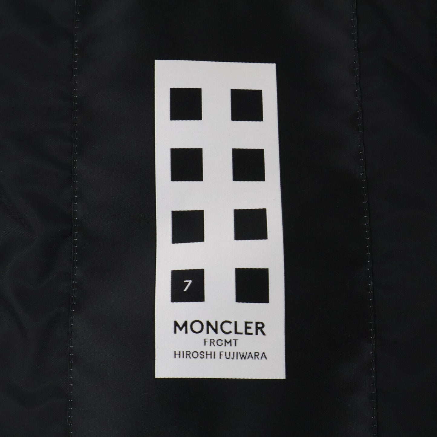 MONCLER モンクレール GENIUS 7 ジーニアス7ｘFRAGMENT HIROSHI FUJIWARA【新品同様/24年製】OSTRIA バックプリント ボンバージャケット ジャケット