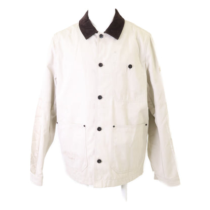 MONCLER モンクレール GENIUS x FRAGMENT HIROSHI FUJIWARA 新品同様 25SS GEIKE コットン 襟コーデュロイ カバーオールジャケット ジャケット