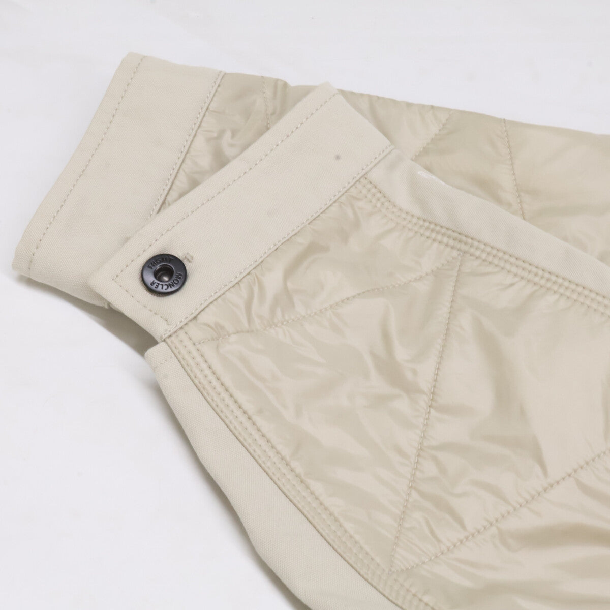 MONCLER モンクレール GENIUS x FRAGMENT HIROSHI FUJIWARA 新品同様 25SS GEIKE コットン 襟コーデュロイ カバーオールジャケット ジャケット