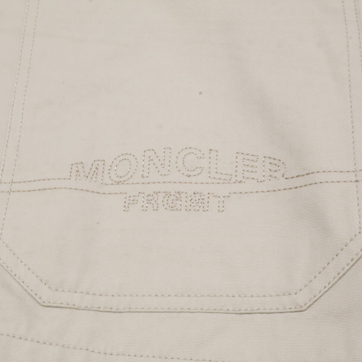 MONCLER Moncler GENIUS x FRAGMENT HIROSHI FUJIWARA Like-new 25SS GEIKE Cotton coverall jacket with corduroy collar jacket