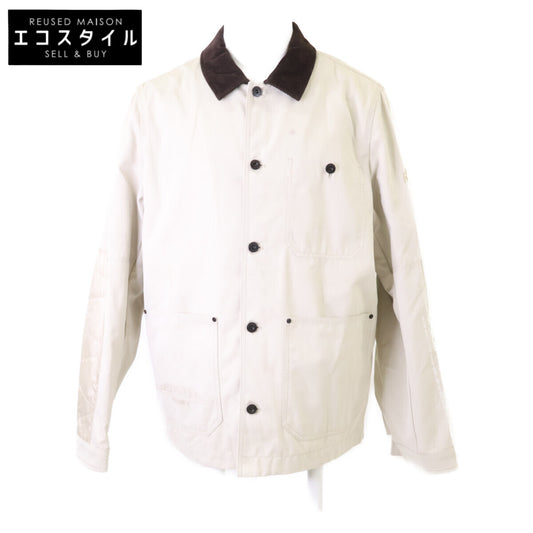 MONCLER モンクレール GENIUS x FRAGMENT HIROSHI FUJIWARA 新品同様 25SS GEIKE コットン 襟コーデュロイ カバーオールジャケット ジャケット