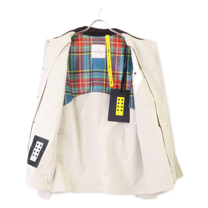 MONCLER モンクレール GENIUS x FRAGMENT HIROSHI FUJIWARA 新品同様 25SS GEIKE コットン 襟コーデュロイ カバーオールジャケット ジャケット