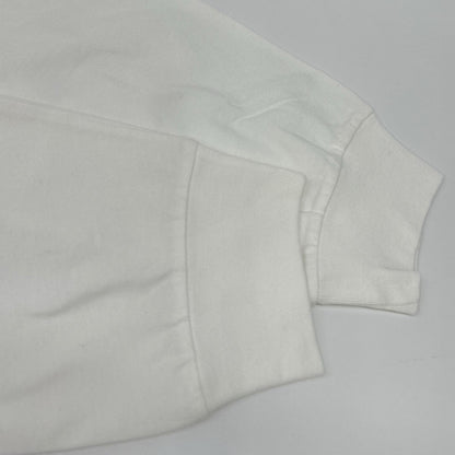 MONCLER 【GENIUS】×FRAGMENT HIROSHI FUJIWARA 25SS LS T-SHIRT White Cotton Cat-Logo Long-Sleeve Cut-and-Sew Tops