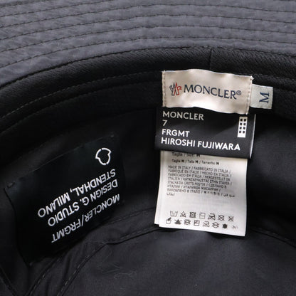 MONCLER モンクレール x FRGMT HIROSHI FUJIWARA フラグメント 【新品同様/国内正規】I209U3B00003 596UH BUCKET ナイロン バケットハット 帽子