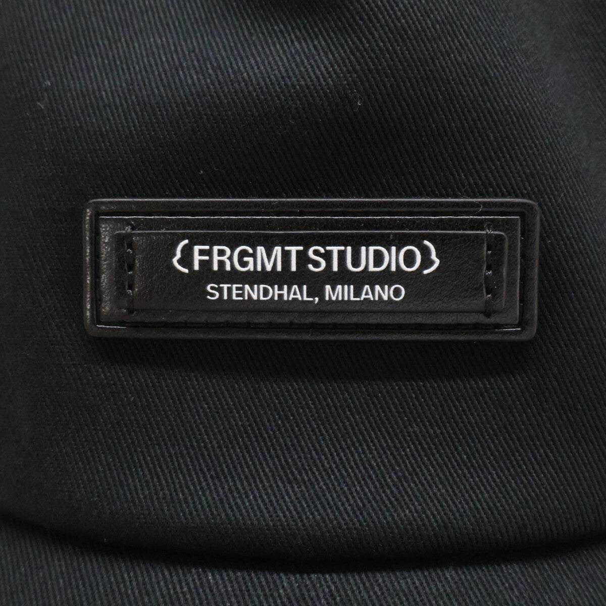 MONCLER モンクレール x FRGMT HIROSHI FUJIWARA フラグメント 【新品同様/国内正規】K109U3B00005 04863 BASEBALL コットンギャバジン ベースボールキャップ 帽子