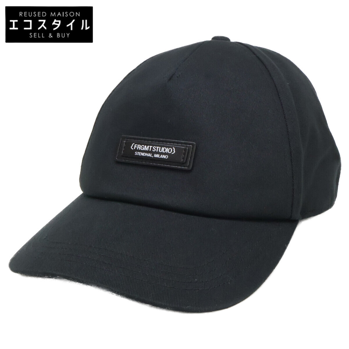 MONCLER モンクレール x FRGMT HIROSHI FUJIWARA フラグメント 【新品同様/国内正規】K109U3B00005 04863 BASEBALL コットンギャバジン ベースボールキャップ 帽子