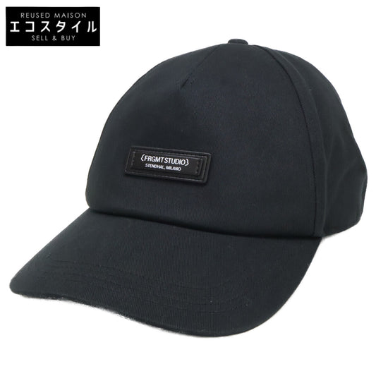 MONCLER モンクレール x FRGMT HIROSHI FUJIWARA フラグメント 【新品同様/国内正規】K109U3B00005 04863 BASEBALL コットンギャバジン ベースボールキャップ 帽子