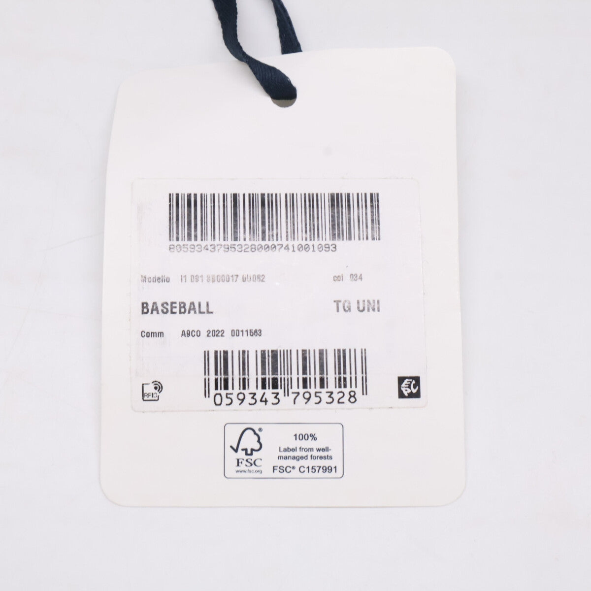 MONCLER モンクレール 【新品同様/国内正規】I10913B00017 0U082 BASEBALL コットンギャバジン レタリングロゴ ベースボールキャップ 帽子