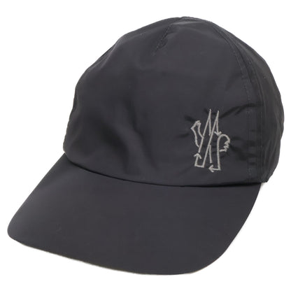 MONCLER モンクレール 【美品/国内正規】BORN TO PROTECT ボーントゥプロテクト I10913B00043 539ZD BASEBALL ロゴ刺繍 ナイロン ベースボールキャップ 帽子