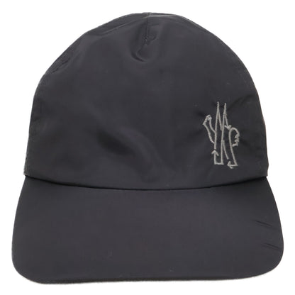 MONCLER モンクレール 【美品/国内正規】BORN TO PROTECT ボーントゥプロテクト I10913B00043 539ZD BASEBALL ロゴ刺繍 ナイロン ベースボールキャップ 帽子