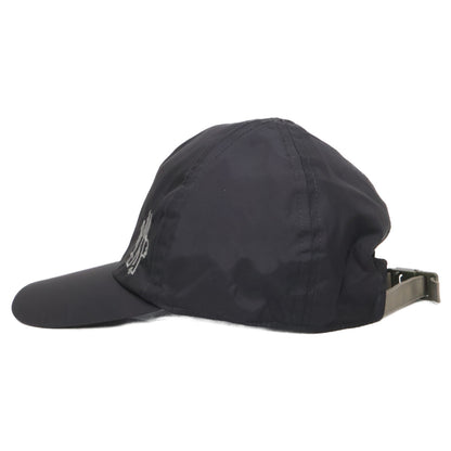 MONCLER モンクレール 【美品/国内正規】BORN TO PROTECT ボーントゥプロテクト I10913B00043 539ZD BASEBALL ロゴ刺繍 ナイロン ベースボールキャップ 帽子