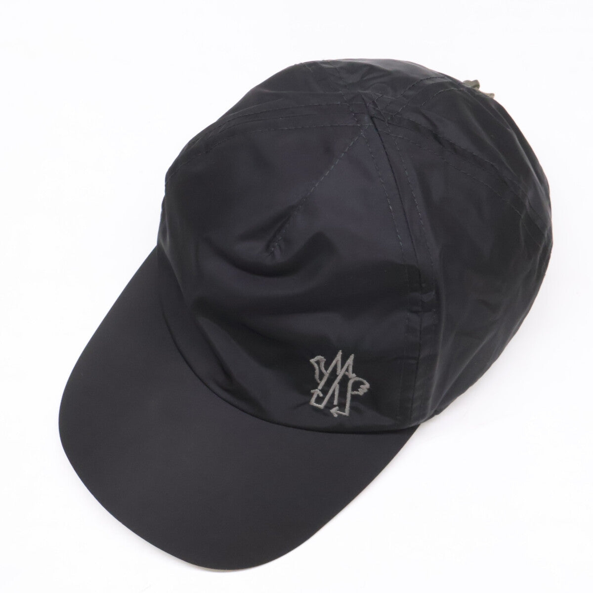 MONCLER モンクレール 【美品/国内正規】BORN TO PROTECT ボーントゥプロテクト I10913B00043 539ZD BASEBALL ロゴ刺繍 ナイロン ベースボールキャップ 帽子