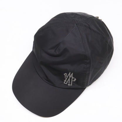 MONCLER モンクレール 【美品/国内正規】BORN TO PROTECT ボーントゥプロテクト I10913B00043 539ZD BASEBALL ロゴ刺繍 ナイロン ベースボールキャップ 帽子