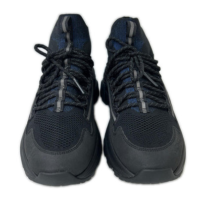 MONCLER モンクレール 【新品同様】23SS MONTE RUNNER ナイロンニット/キャンバス ヴィブラムソール ハイトップ スニーカー シューズ