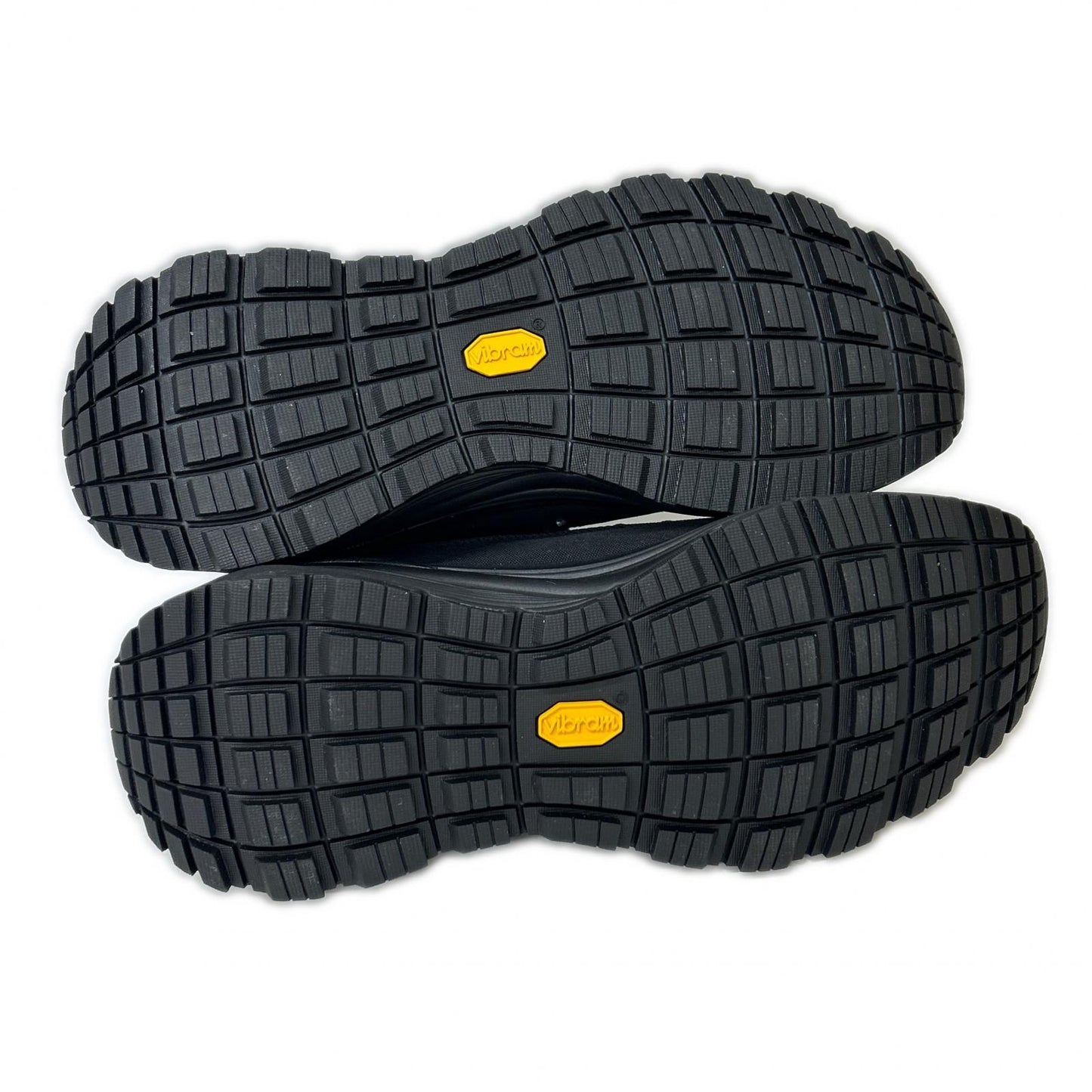 MONCLER モンクレール 【新品同様】23SS MONTE RUNNER ナイロンニット/キャンバス ヴィブラムソール ハイトップ スニーカー シューズ