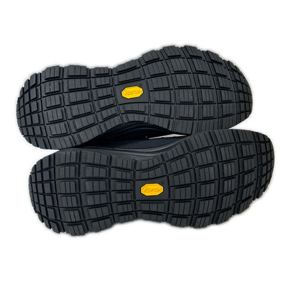 MONCLER モンクレール 【新品同様】23SS MONTE RUNNER ナイロンニット/キャンバス ヴィブラムソール ハイトップ スニーカー シューズ