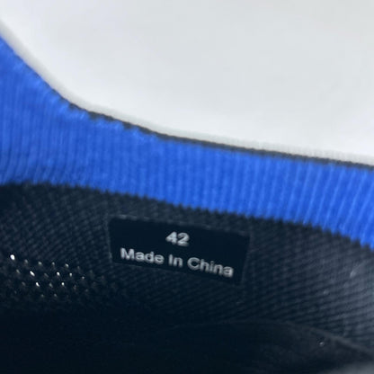 MONCLER モンクレール 【新品同様】23SS MONTE RUNNER ナイロンニット/キャンバス ヴィブラムソール ハイトップ スニーカー シューズ