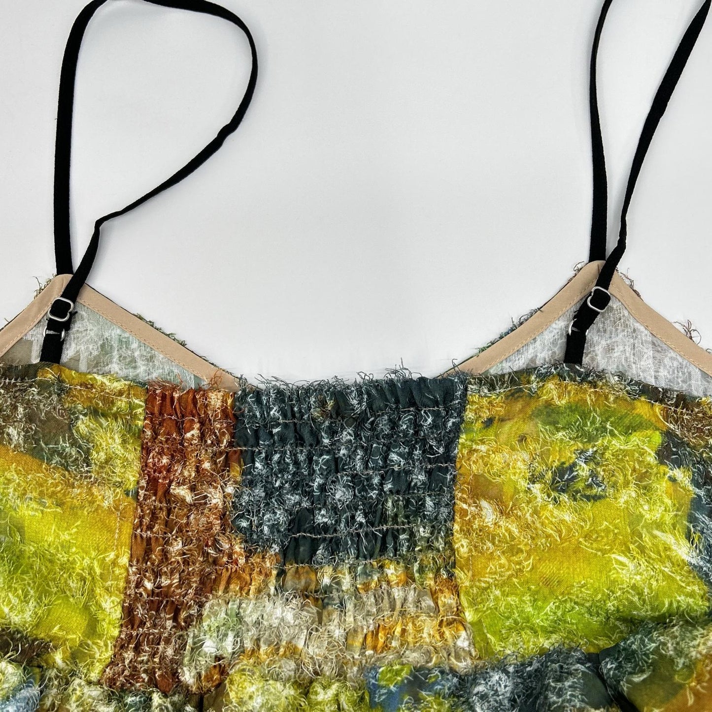 Ameri アメリ マルチカラー MEDI RACHEL FLUFFY ART CAMISOLE キャミトップス トップス