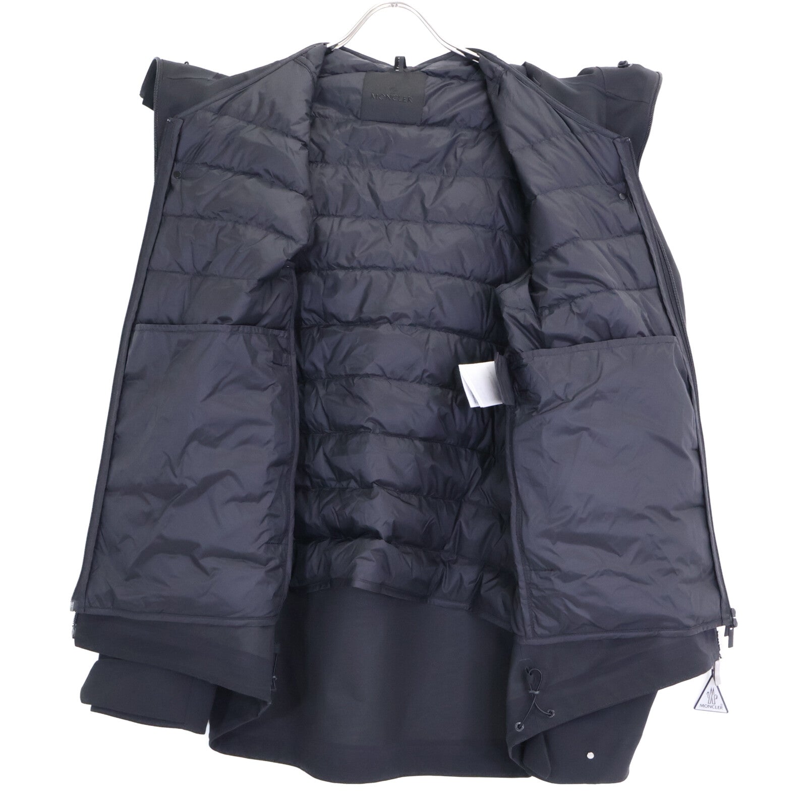 MONCLER モンクレール 新品同様 26SS MARANA/マラナ エンボスロゴ インナーダウンジレ 3-in-1ショートジャケット ジャケット