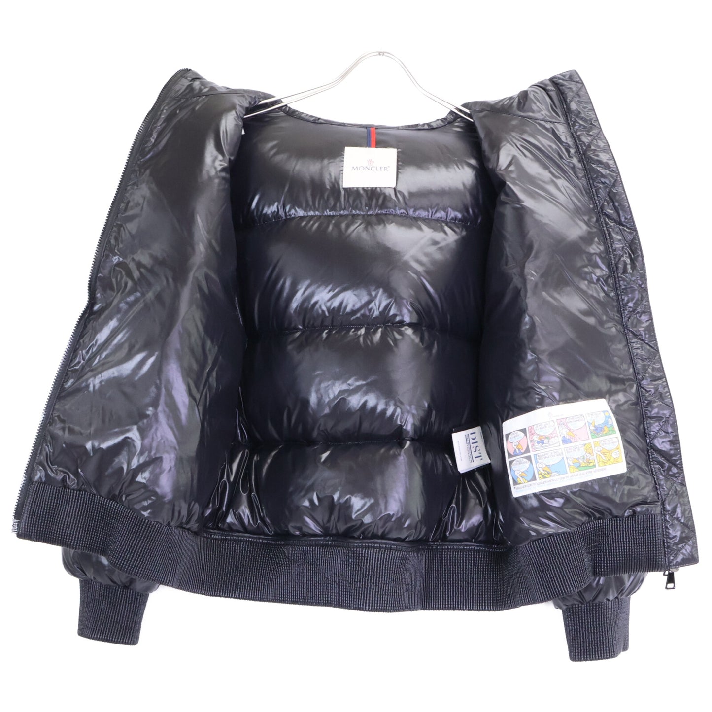 MONCLER モンクレール 美品 RUNIO/ルニオ ウール x ナイロン ツイード切替 フーデッドダウンジャケット ジャケット