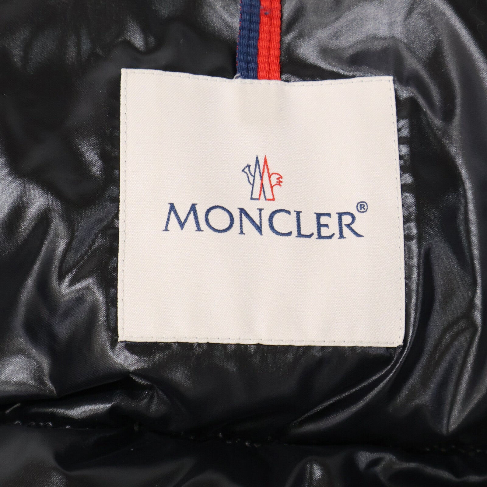 MONCLER モンクレール 美品 RUNIO/ルニオ ウール x ナイロン ツイード切替 フーデッドダウンジャケット ジャケット