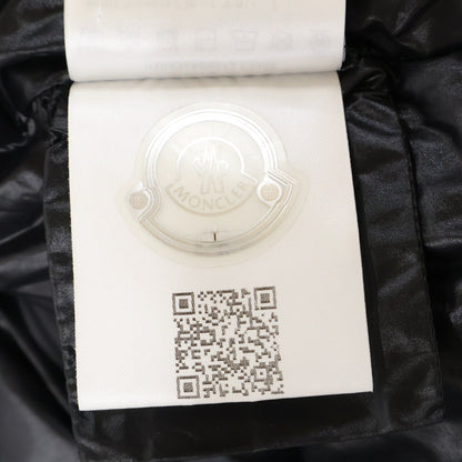 MONCLER モンクレール 新品同様 BORN TO PROTECT DAMGAN リサイクルナイロン バックレタリング ショートダウンジャケット ジャケット