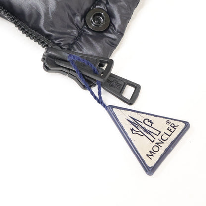 MONCLER モンクレール 新品同様 BORN TO PROTECT DAMGAN リサイクルナイロン バックレタリング ショートダウンジャケット ジャケット