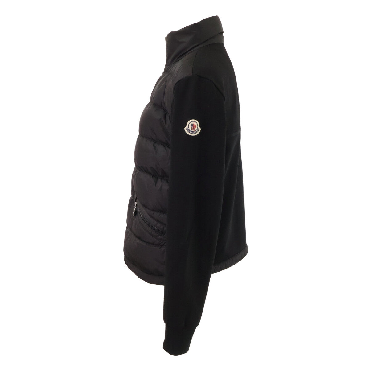 MONCLER モンクレール 【23年製】FELPA APERTA CON ZIP スウェット切替 ダウンブルゾン ジャケット